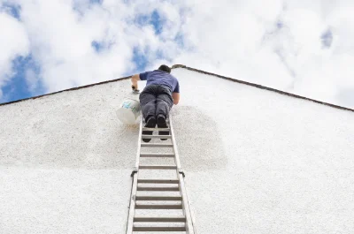 Peinture extérieure au Ployron — façades et ravalement